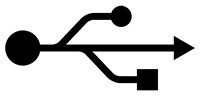 The basic USB logo