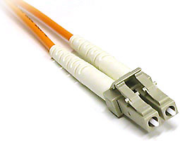 LC duplex fiber-optic connector