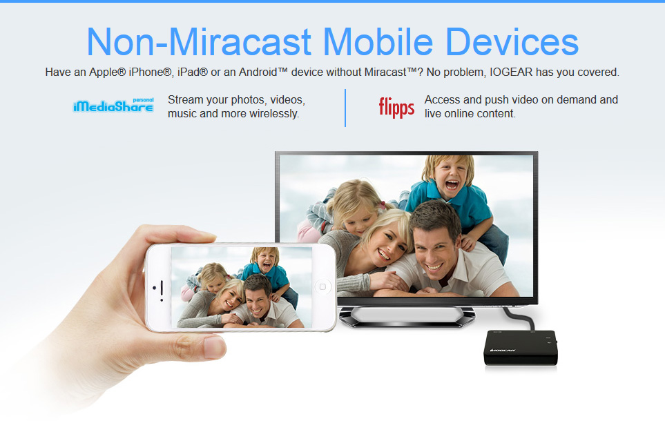 GWAVR for non-Miracast devices
