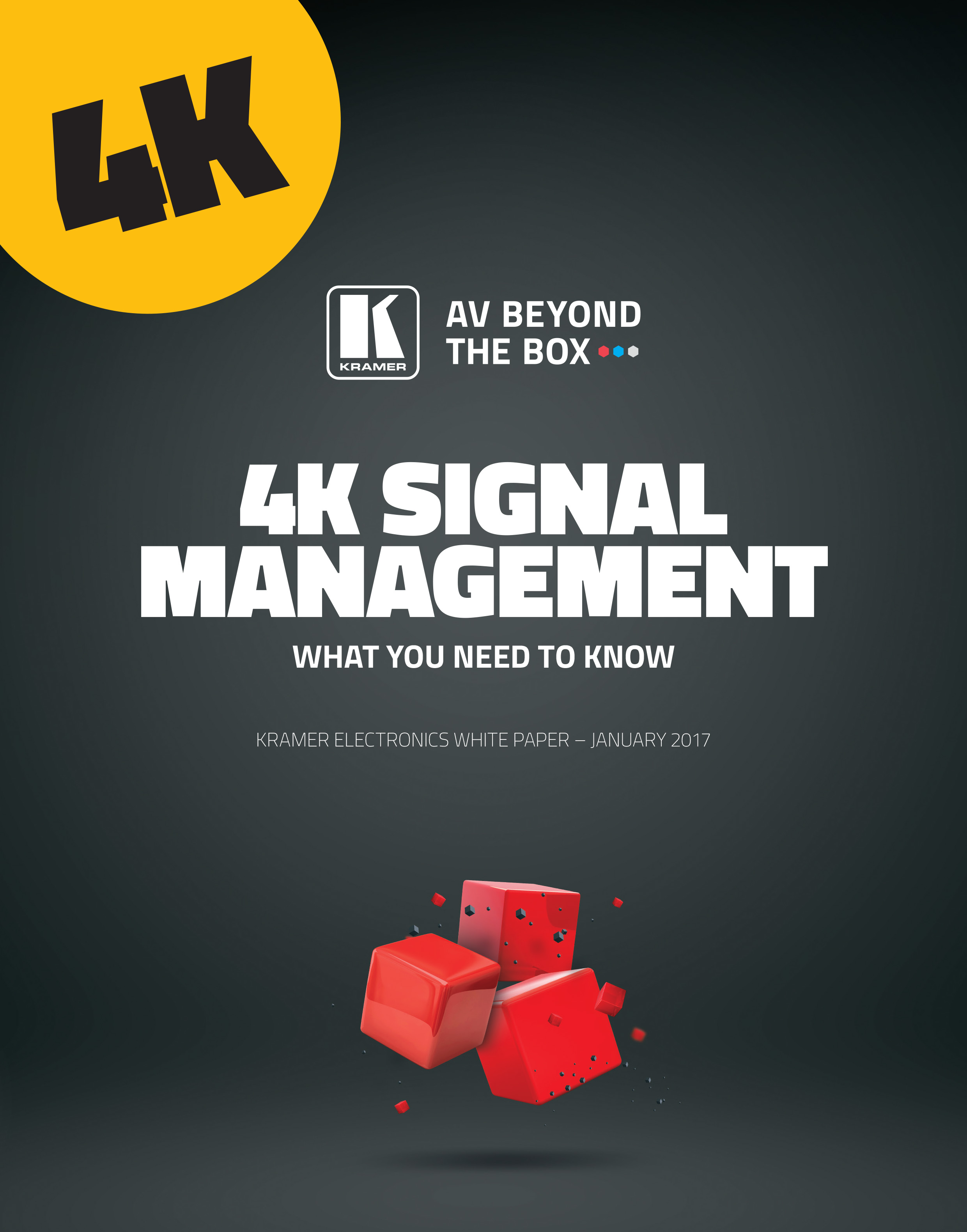 4k signal management white paper