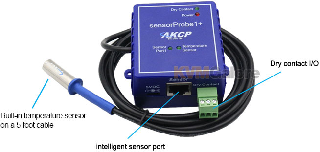 AKCP sensorProbe1+ Pro (NIST3-Temp.)